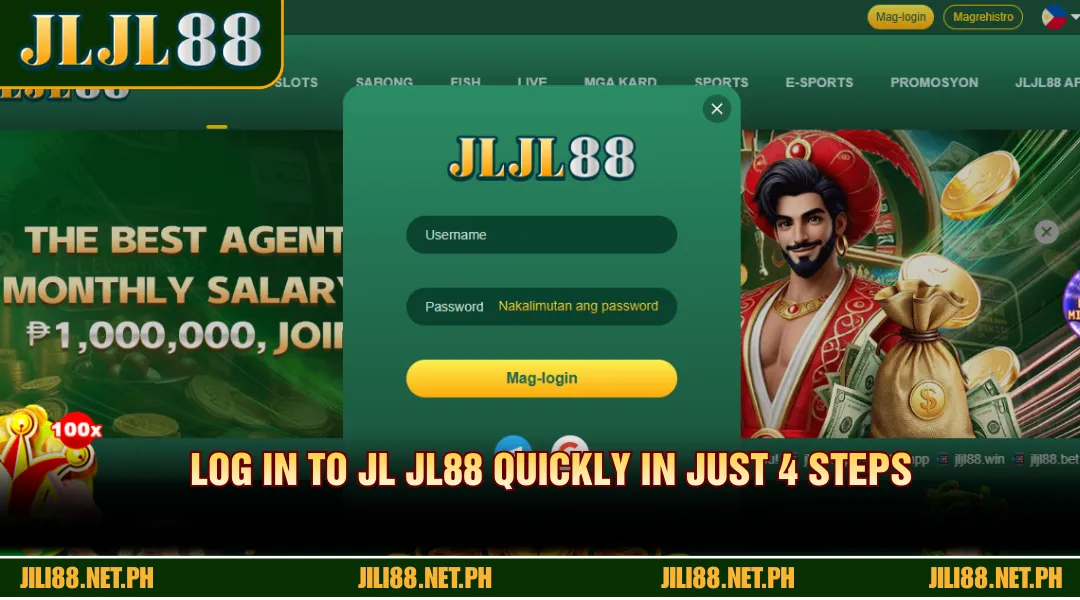 JLJL88 Login quickly in just 4 steps
