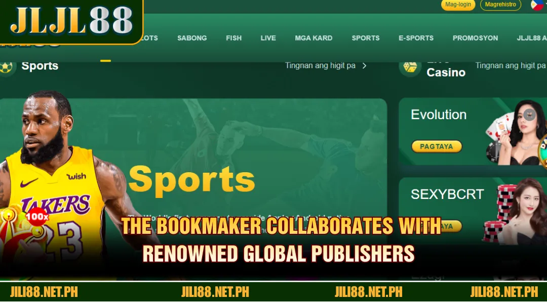 JLJL88 collaborates with renowned global publishers