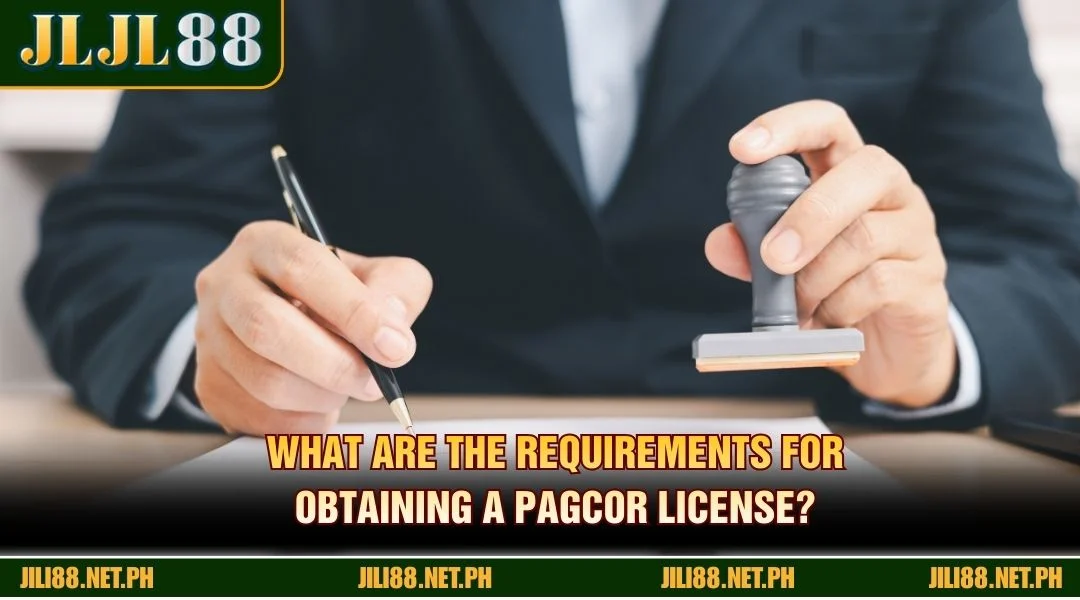 What are the requirements for obtaining a PAGCOR license?
