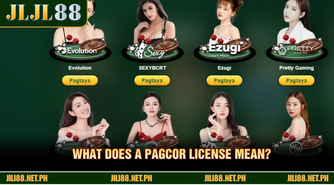 What does a PAGCOR license mean?